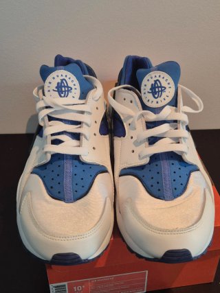 Nike Air Huarache Talla 44.5 Azul/Blanco