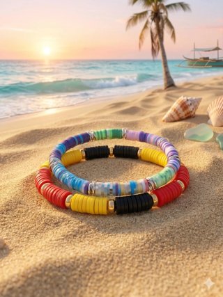 Braccialetti multicolore per questa estate