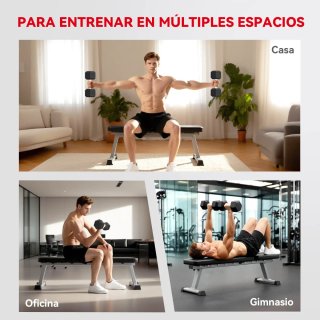Mancuerna Hexagonal 20 kg Hierro Fundido