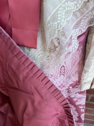 Traje de Fallera con Manteletas y Zapatos