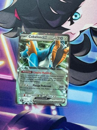 Carta Pokémon Cobalion ex, CRI ES 064/086