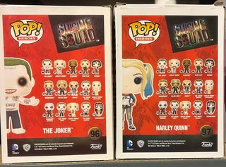 Pack Funko Pop! Suicide Squad:Joker y Harley Quinn