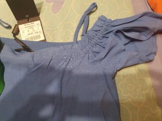 2 Camisetas Massimo Dutti Azul y Verde