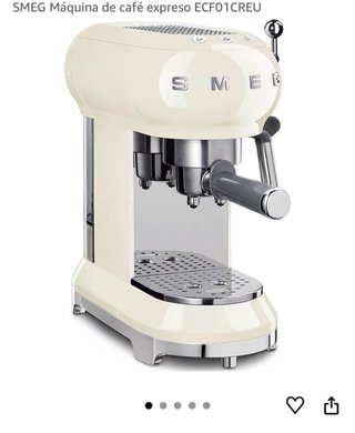Cafetera Expreso SMEG Crema
