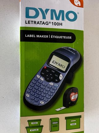 Etiquetadora Dymo LetraTag 100H Gris