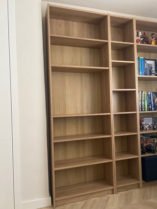 Estantería Billy IKEA Roble con Altillo