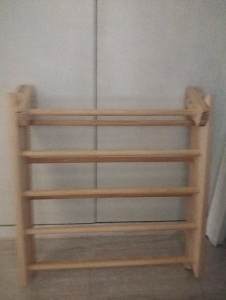Triangolo Pikler pieghevole Montessori in legno
