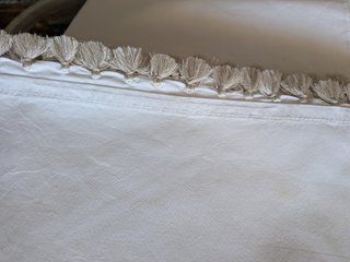Set biancheria da letto Zara Home 5 pezzi crema