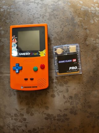 Game Boy Color Naranja Pokémon Edición Especial