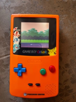 Game Boy Color Naranja Pokémon Edición Especial