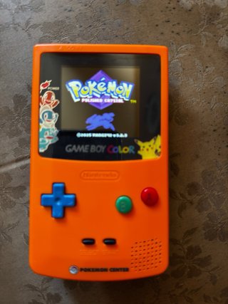 Game Boy Color Naranja Pokémon Edición Especial