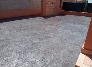 Hormigón impreso decorativo
