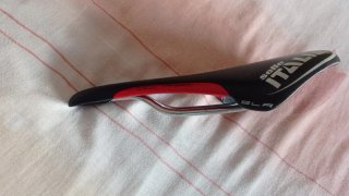 Sillín Selle Italia SLR Team Edition Negro/Rojo