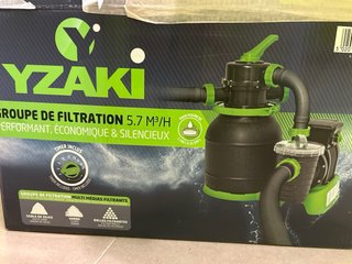 Depuradora Filtro Piscina Yazaki 5.7 m³/h