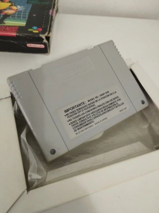 Super Soccer SNES Nintendo PAL