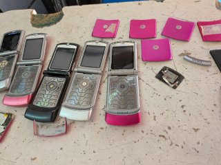 Lotto Motorola Razr V3 - Pezzi di ricambio