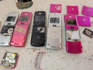 Lotto Motorola Razr V3 - Pezzi di ricambio