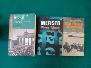Lote 3 Libros Belicos Guerra Prisioneros