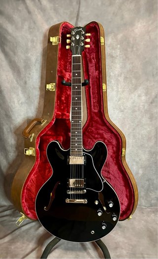 Gibson ES-335 60s Ebony 2020 USA