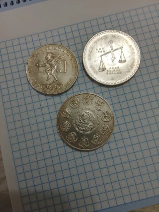 Monedas antiguas de México
