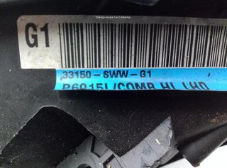 20481865 33150swwg1 faro izquierdo honda cr-v iii