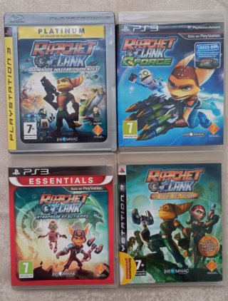 Pack 4 Juegos Ratchet & Clank PS3