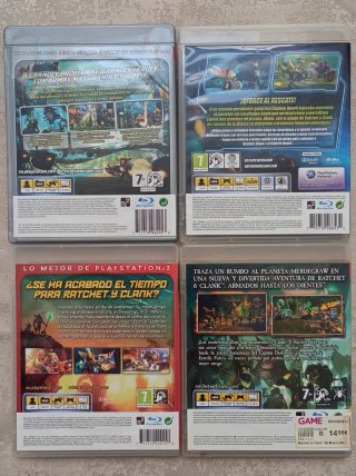 Pack 4 Juegos Ratchet & Clank PS3
