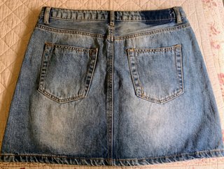 Falda vaquera Stradivarius T40