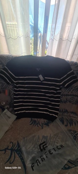 Camiseta Prada Rayas Hombre