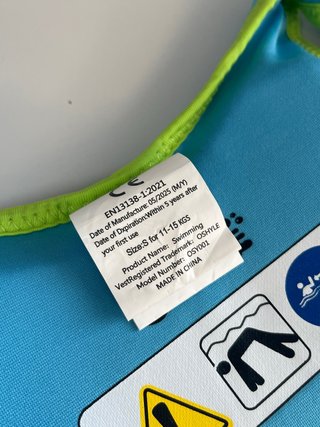 Chaleco Neopreno Natación Infantil S