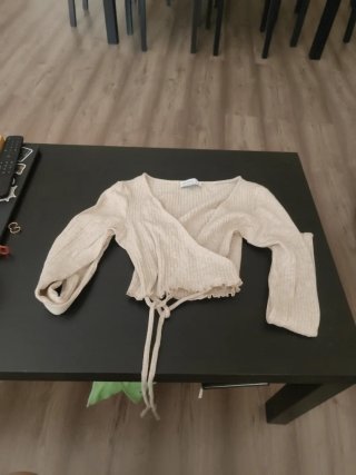 Jersey Bershka Beige Talla Única