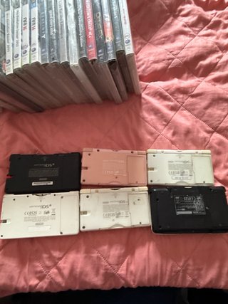 Nintendo DS Lote Rosa y Blanco  Lote de 6