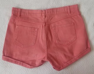 Pantalones cortos vaqueros salmón