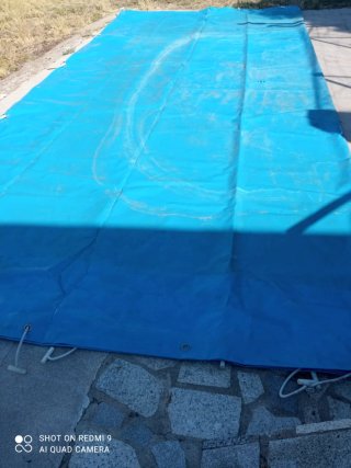 Lona PVC impermeable 10m x 5.42m