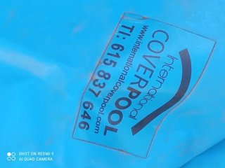 Lona PVC impermeable 10m x 5.42m