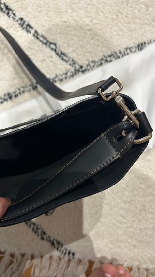 Bolso Furla Rayas Blanco y Negro