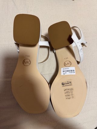 Sandalias Michael Kors Beige/Blanco