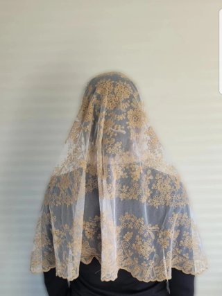 Mantilla de encaje para adulto, nueva