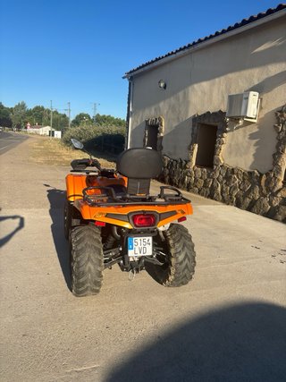 Quad CF Moto Naranja Todoterreno