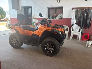 Quad CF Moto Naranja Todoterreno