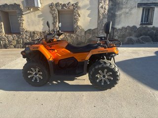 Quad CF Moto Naranja Todoterreno