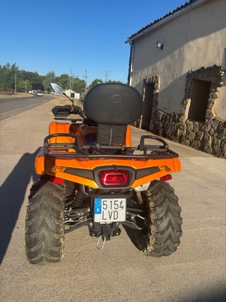 Quad CF Moto Naranja Todoterreno
