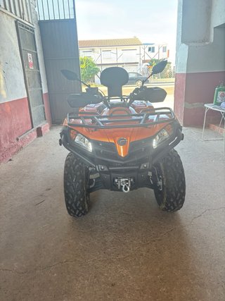 Quad CF Moto Naranja Todoterreno