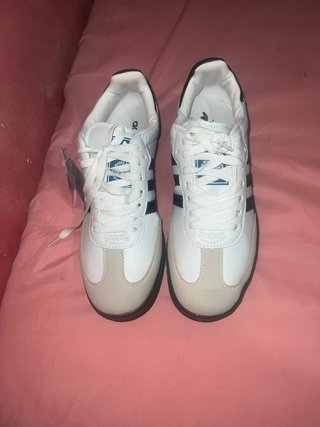 Adidas Samba Blancas y Marrones