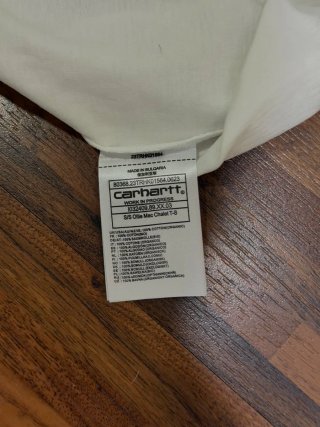 Camiseta Carhartt Size S Blanca Nueva