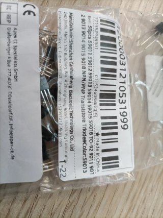 Transistores 9013HH y 2N4403