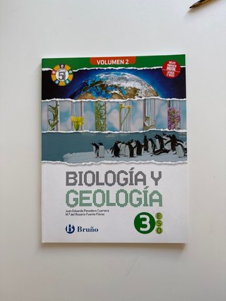 Libro Biología y Geología 3 ESO Volumen 2