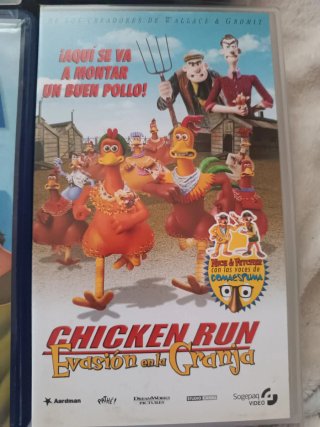 Lote 6 Películas VHS Disney y Warner Bros