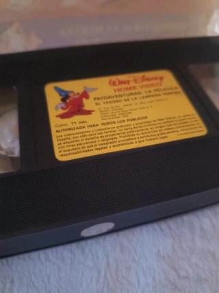 Lote 6 Películas VHS Disney y Warner Bros