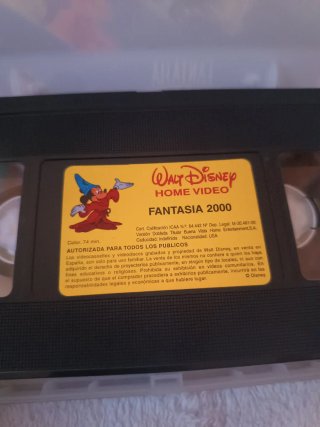 Lote 6 Películas VHS Disney y Warner Bros